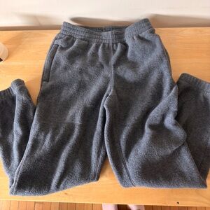 Aritzia TNA Gray Fleece Pants